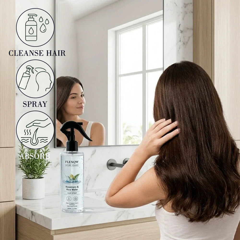 Rosemary Rice Hair Shine Spray
