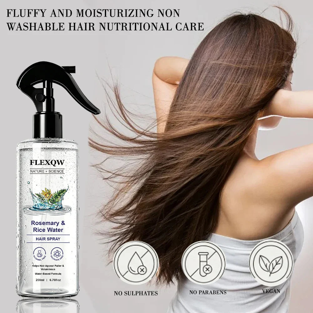 Rosemary Rice Hair Shine Spray