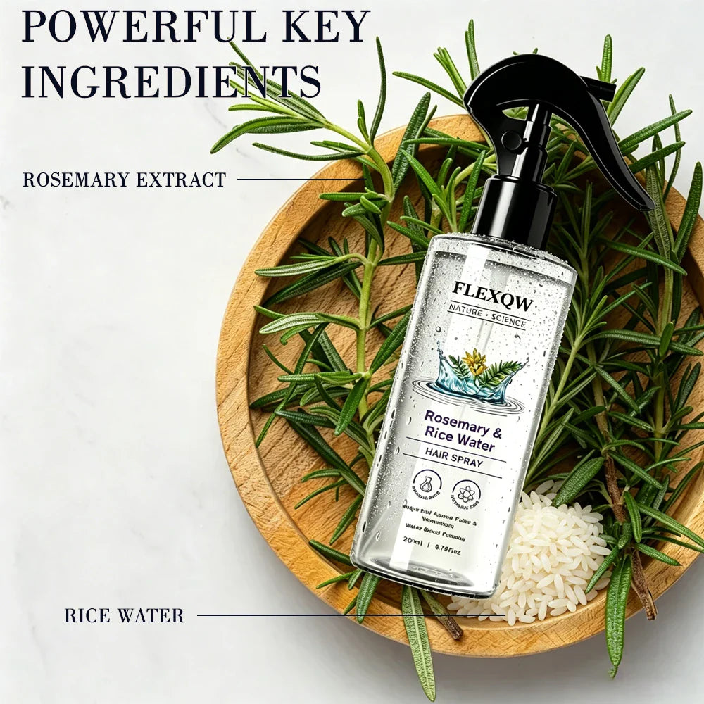 Rosemary Rice Hair Shine Spray